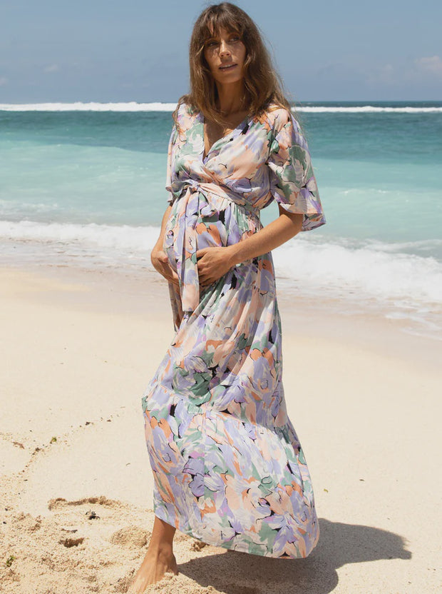 1 in the Oven Beach Maternity/Nursing Dress – TummyStyle Maternity